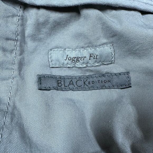 Canali NWT Black Edition Pleated Drawstring Chinos Size 58 US 40 Pull-On Poplin - Picture 3 of 8